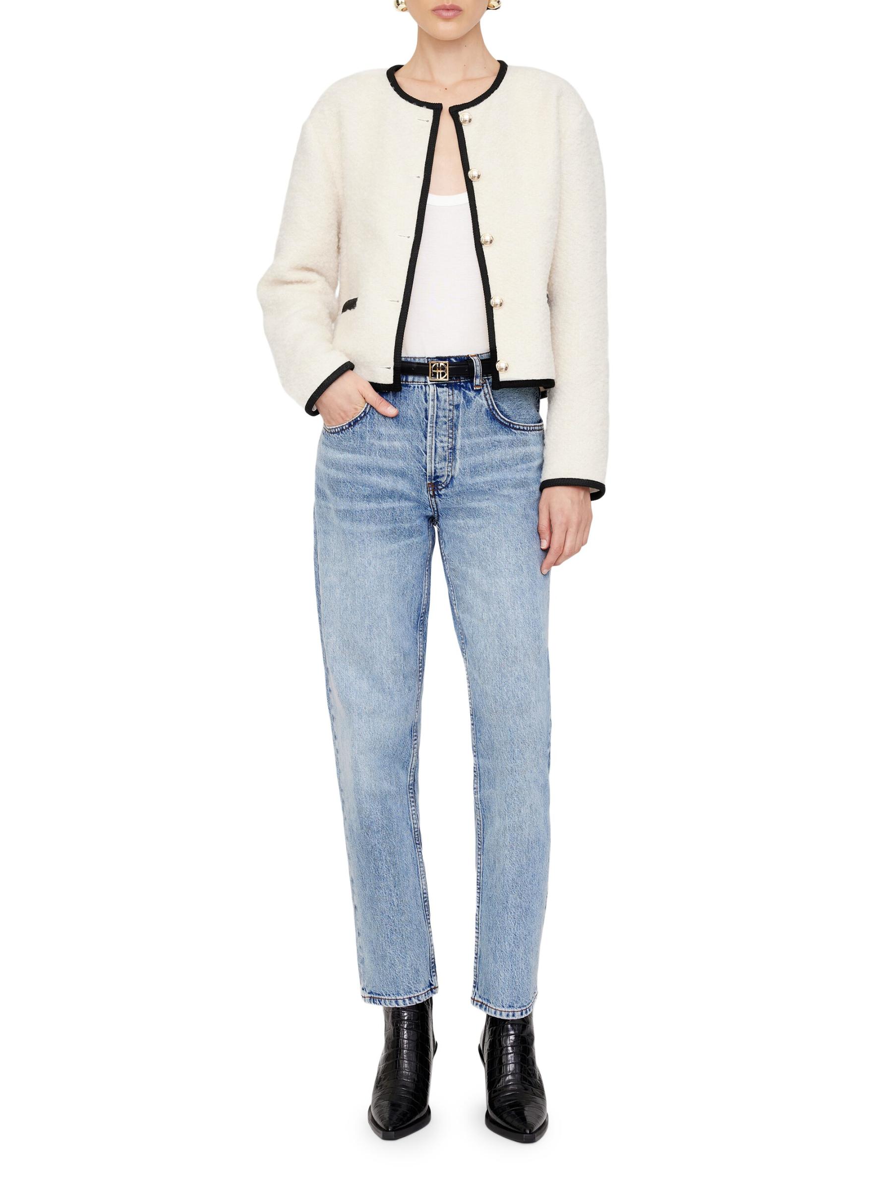 Anine Bing Logan Boucle ウールジャケット Shop ANINE BING - Logan Wool-Blend Jacket | Saks Fifth