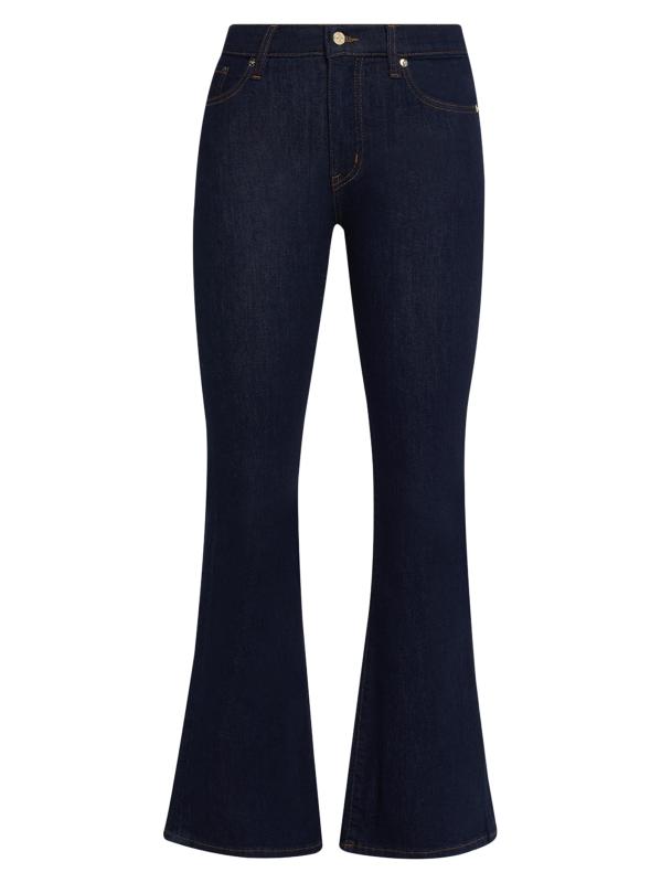 The Icon Mid-Rise Stretch Flare Jeans