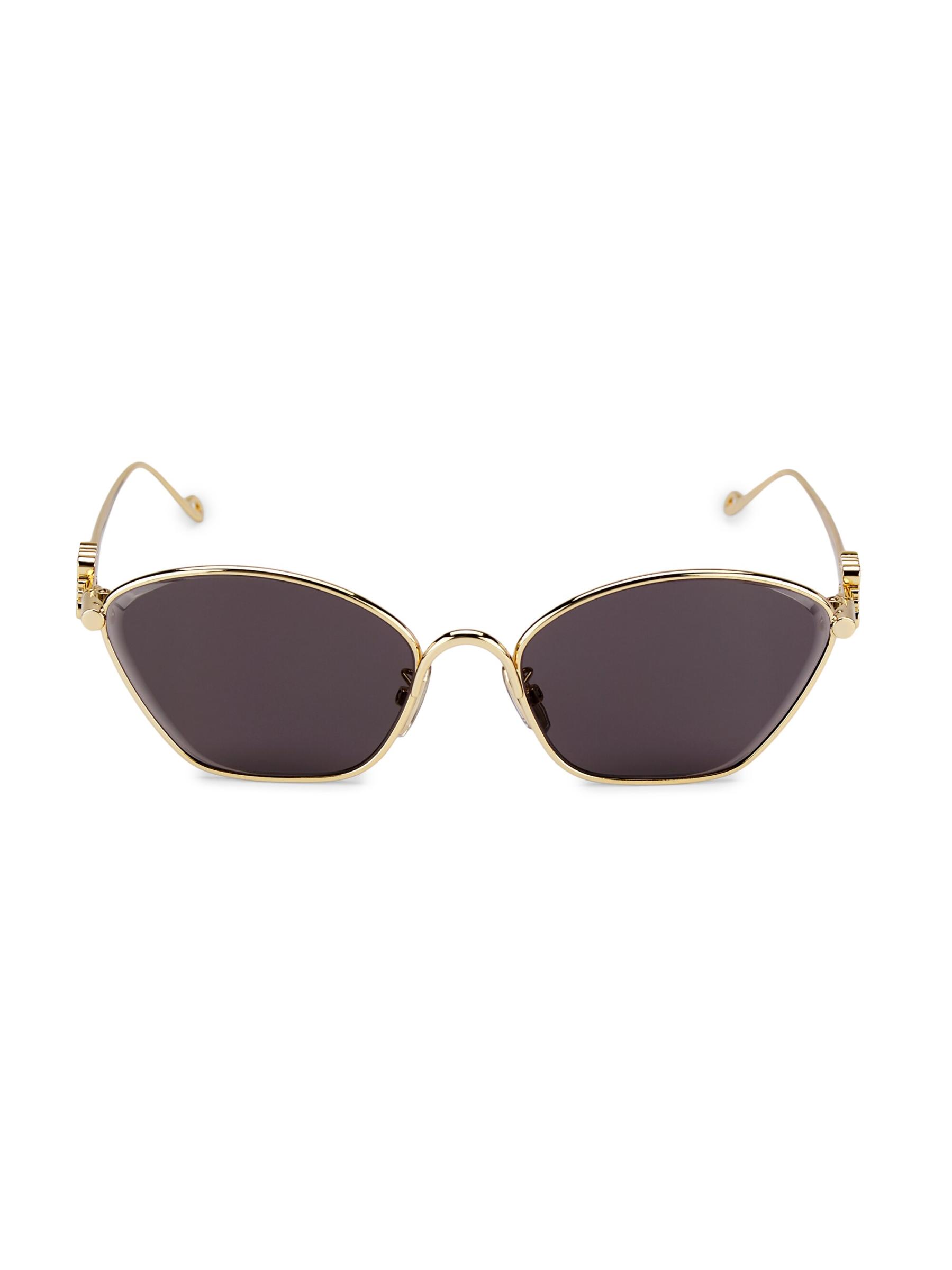 【LOEWE】キャットアイ フレーム サングラス Loewe - メタル57MMキャットアイ・サングラス をオンライン購入