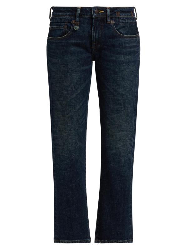 بنطال جينز قصير بأرجل مستقيمة للأولاد