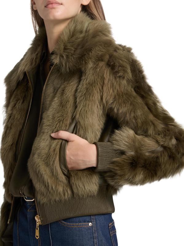 #5: جاكيت شيرلينغ بومبر من هيبنوتيك - أوليف