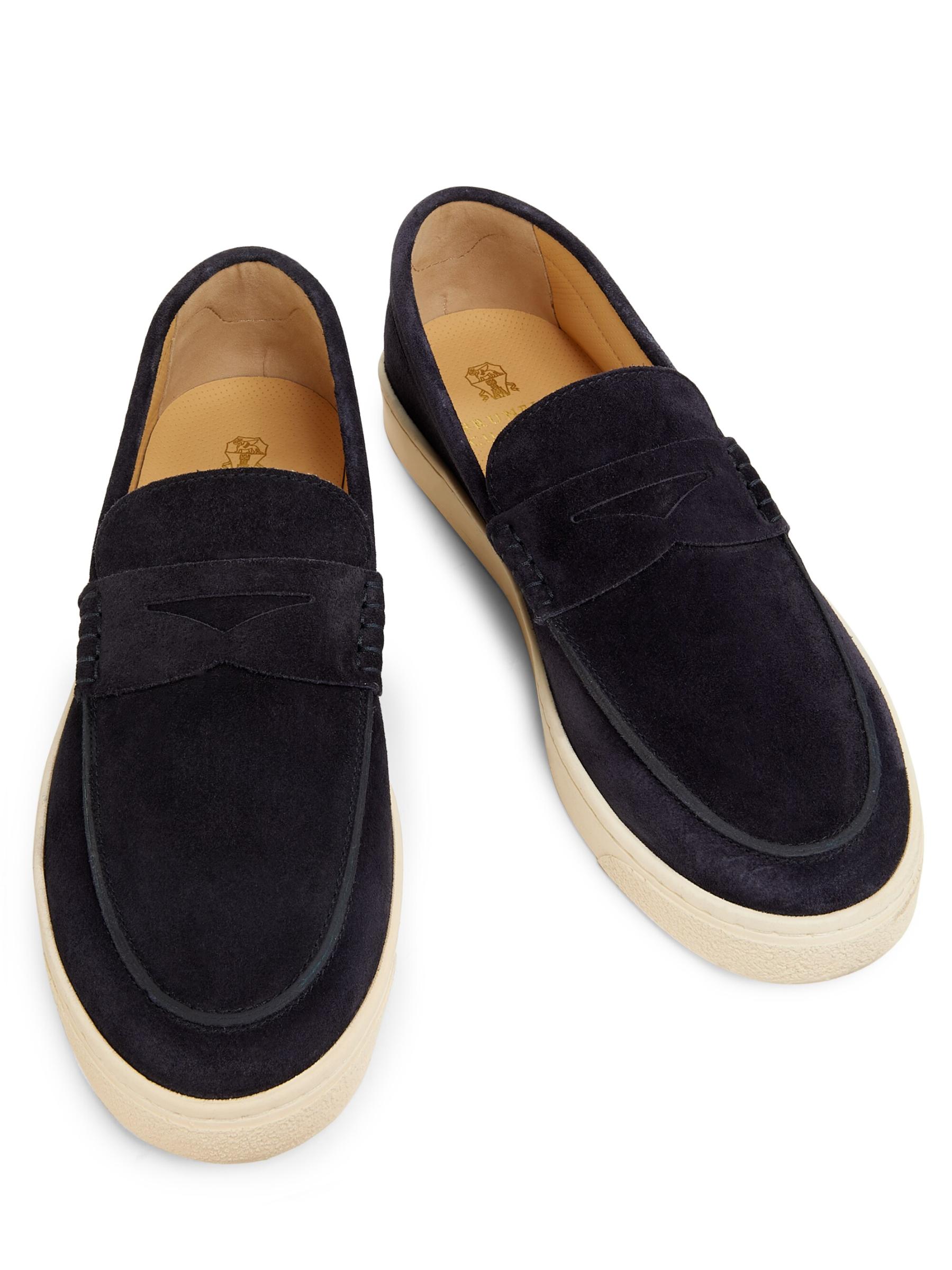 Brunello Cucinelli - スエードスニーカー をオンライン購入