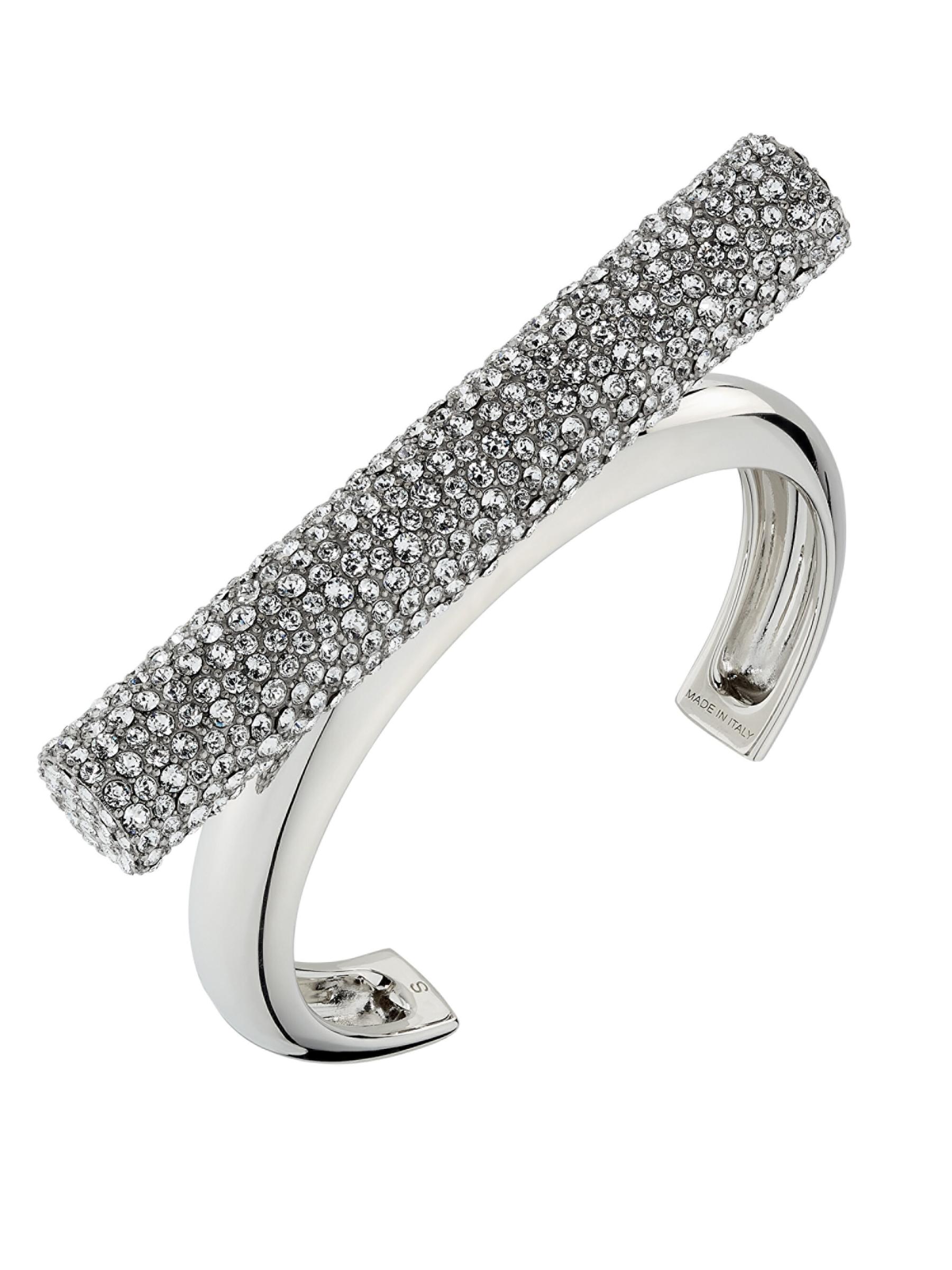 【送料&関税込】Alexander McQueen Cross Bar Bracelet Shop McQueen - Cross Bar Cuff Bracelet | Saks Fifth Avenue
