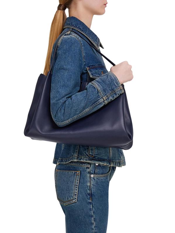 #2: حقيبة يد جلدية متوسطة الحجم من نيو لاين - القوات البحرية