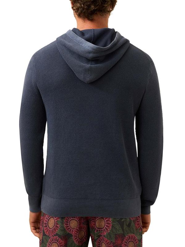 #2: سترة محبوكة من القطن المغسول بالشمس - ليالي زرقاء