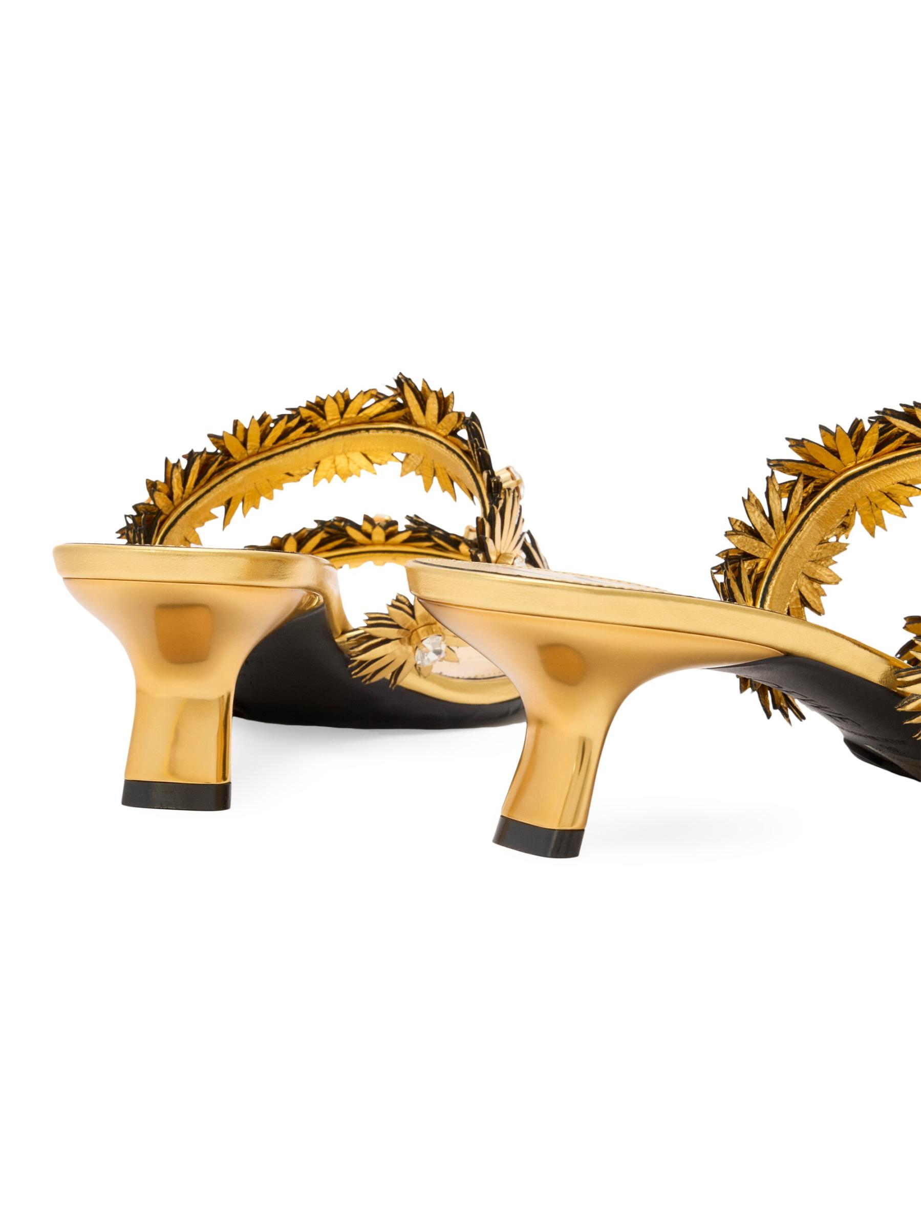 Shop Loewe - LOEWE x Paula's Ibiza Petal Flower 45MM Leather