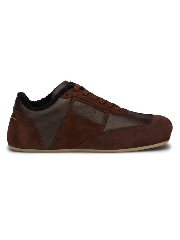 MM6 Maison Margiela - レザーロートップスニーカー を