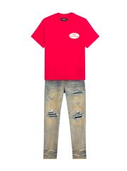 【関税送料込】AMIRI ステーションパッチTシャツ Shop Amiri - Little Kid's & Kid's Station Patch T-Shirt
