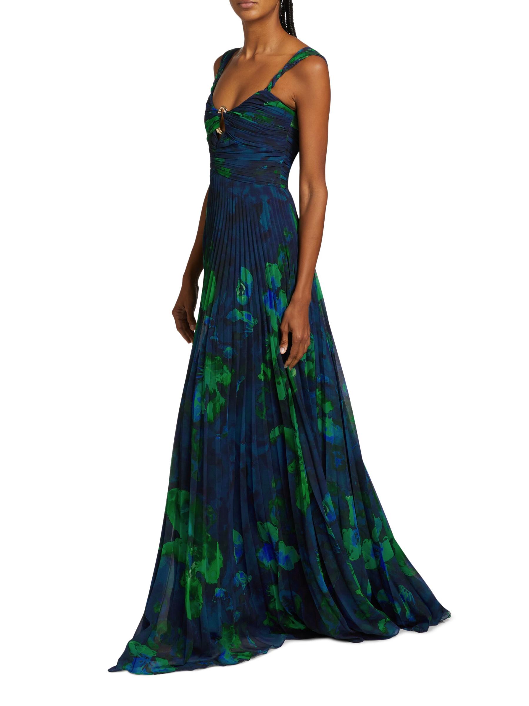 Shop AMUR - Zariah Twisted Strap Gown | Saks Fifth Avenue Canada