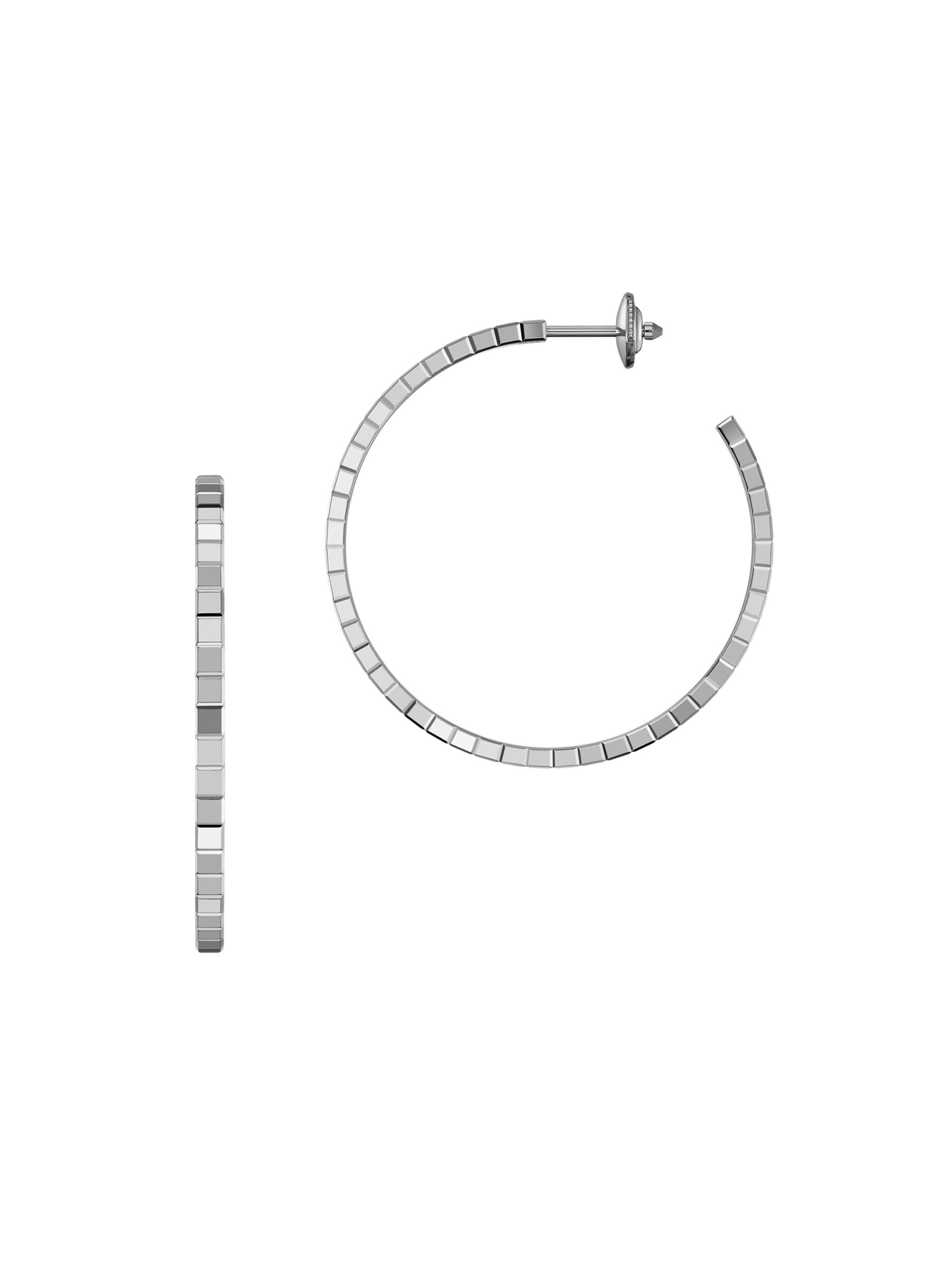 Chopard アイスキューブフープピアス 専用ケース付き c7e687a5-0d30-470d-a80d-