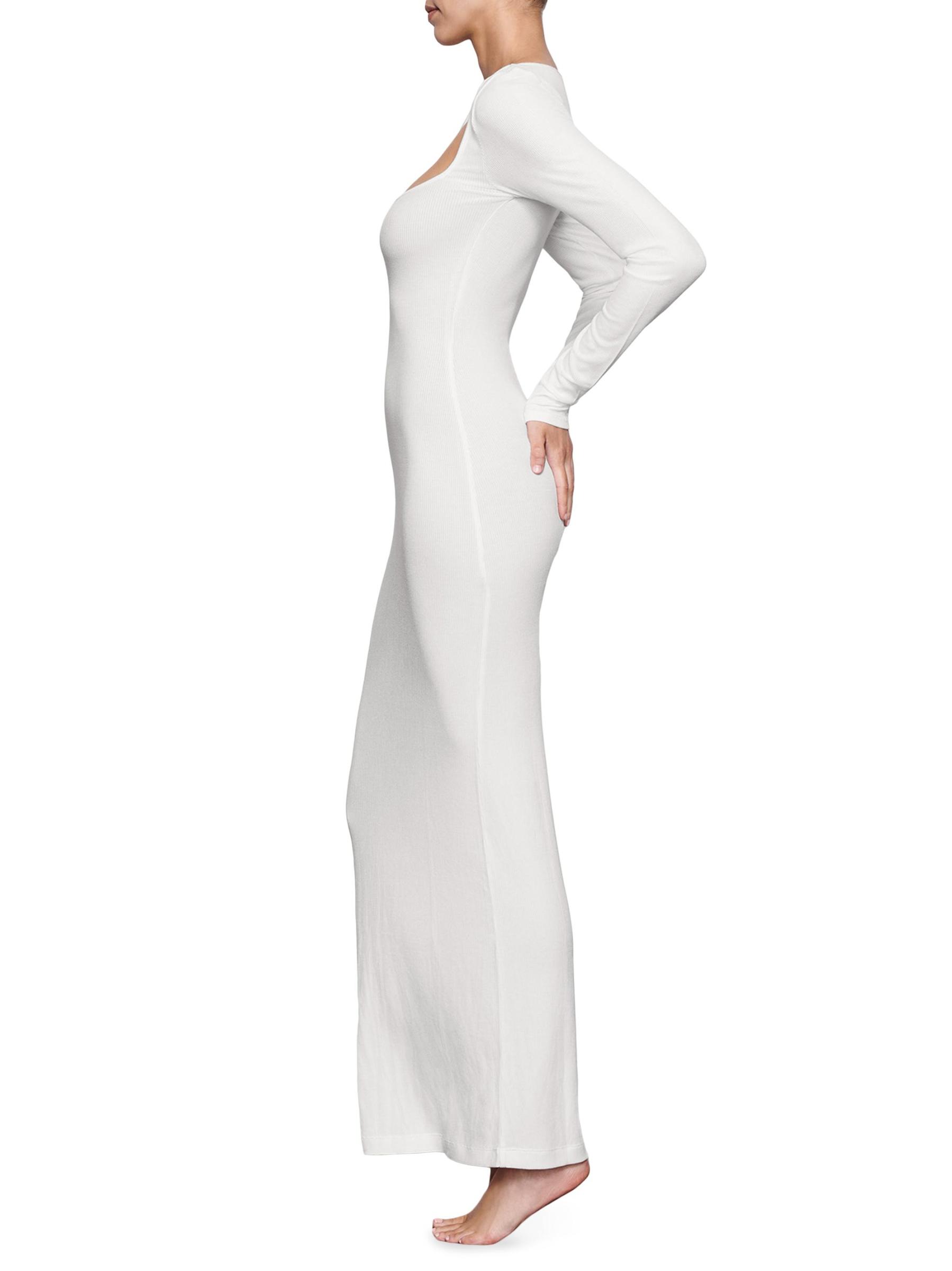 SKIMS - ソフトラウンジ ロングスリーブドレス をオンライン購入