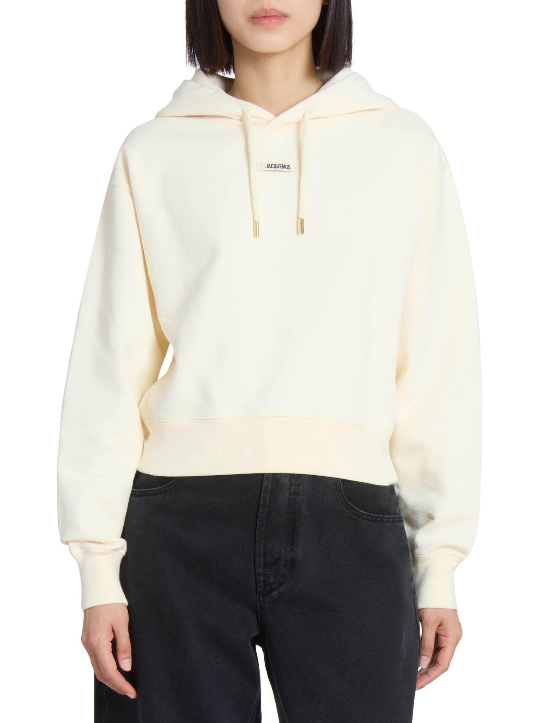 【大人気】JACQUEMUS グログラン ロゴ パーカー Jacquemus - グログラン・ロゴ・パーカー をオンライン購入