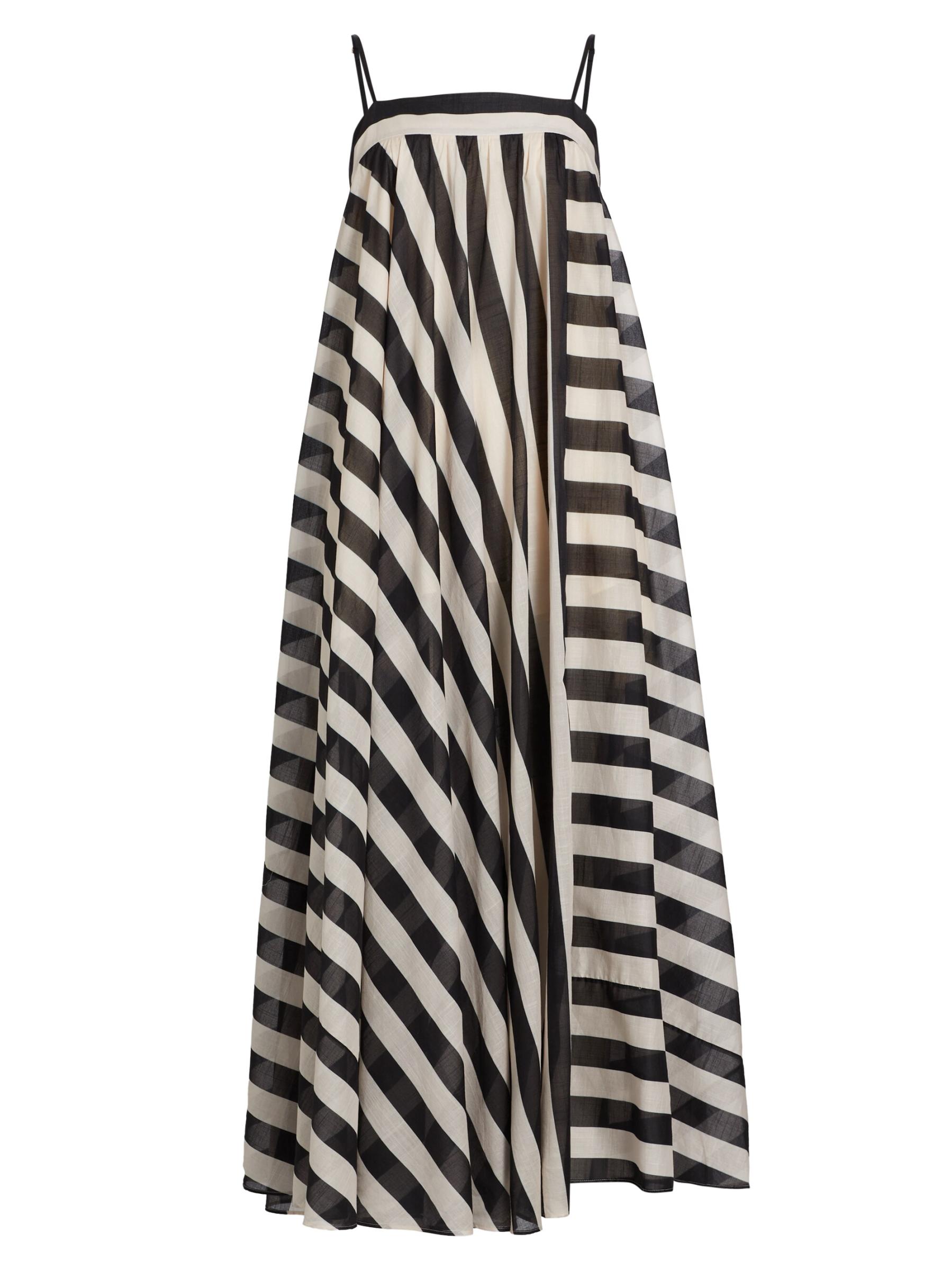 【Zimmermann】Maxine strapless ribbed gathered maxi dress ZIMMERMANN Maxine strapless ribbed gathered stretch-knit