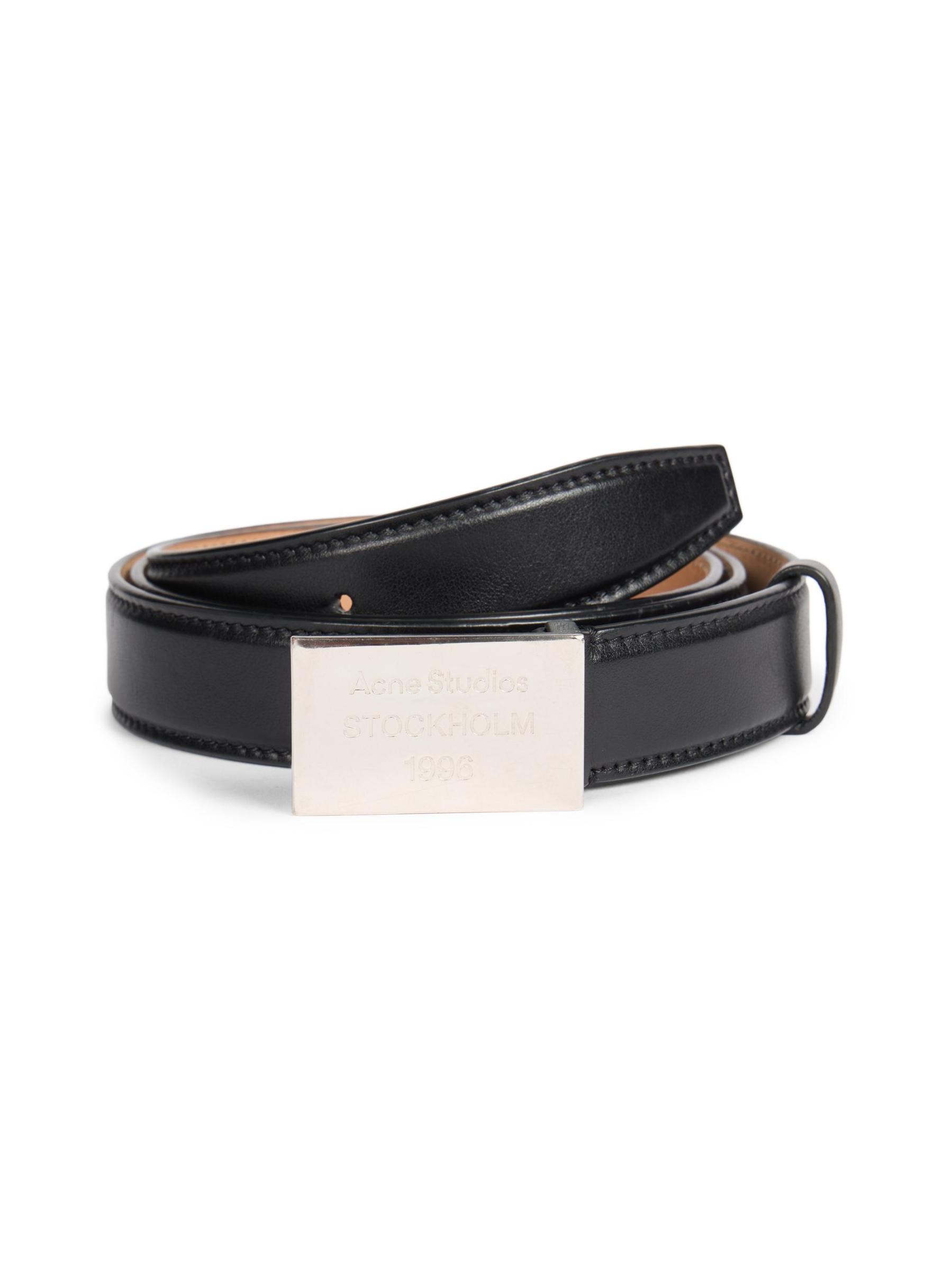 Acne Studios - 1996ロゴプラークベルト をオンライン購入