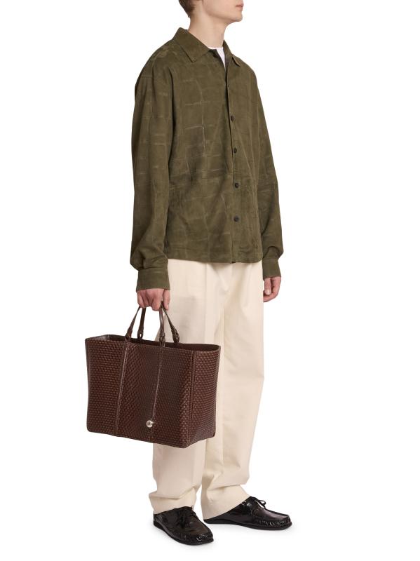 【関税＆送料込み】Jacquemus Le Cabas Marino E/W Shop Jacquemus - Le Cabas Marino E/W Tote Bag | Saks Fifth