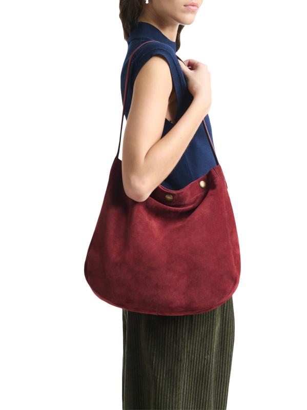 #2: حقيبة هوبو صغيرة من الجلد المدبوغ - بابريكا