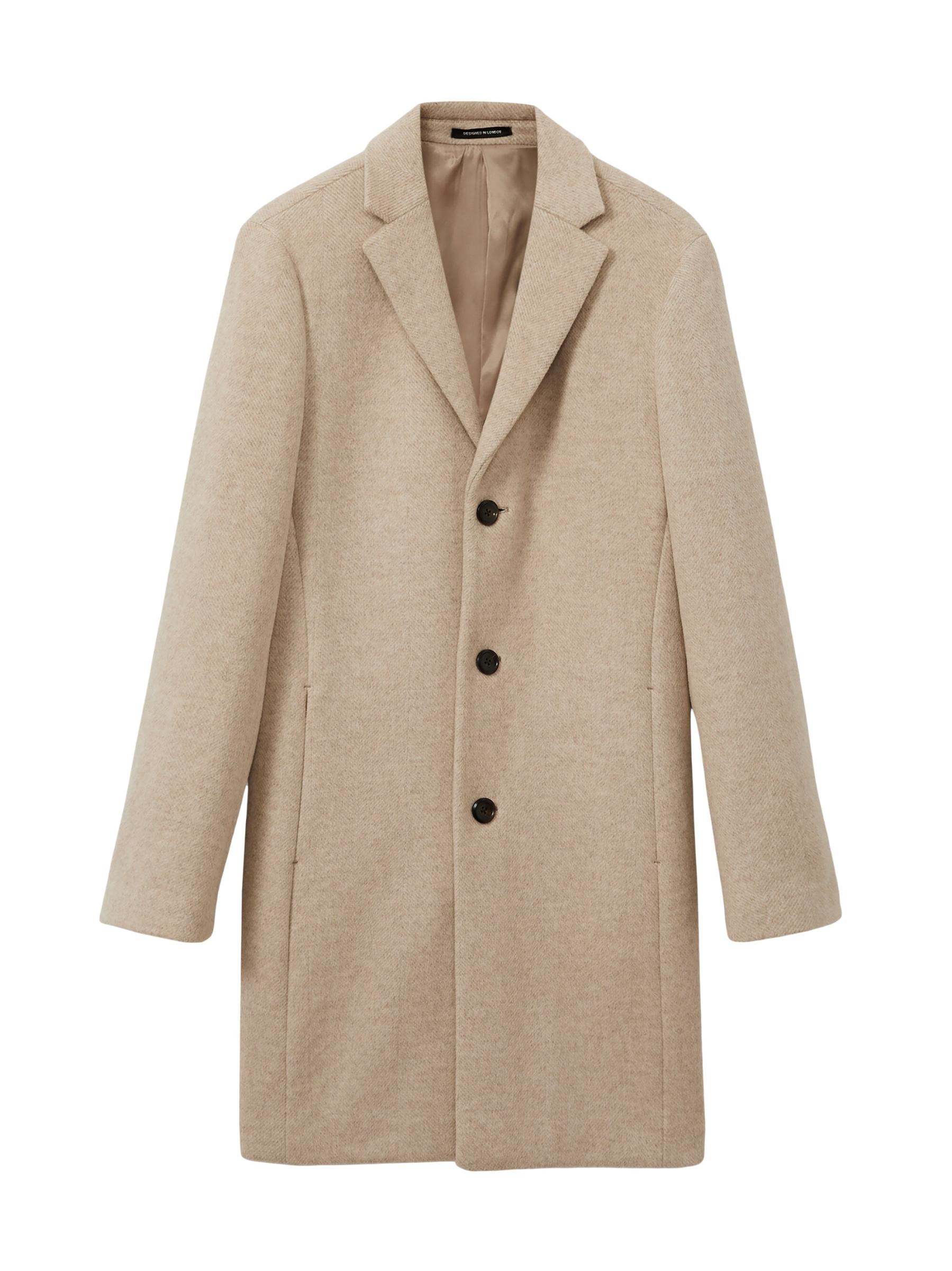 Shop Reiss - Gable Herringbone Wool-Blend Coat | Saks Fifth