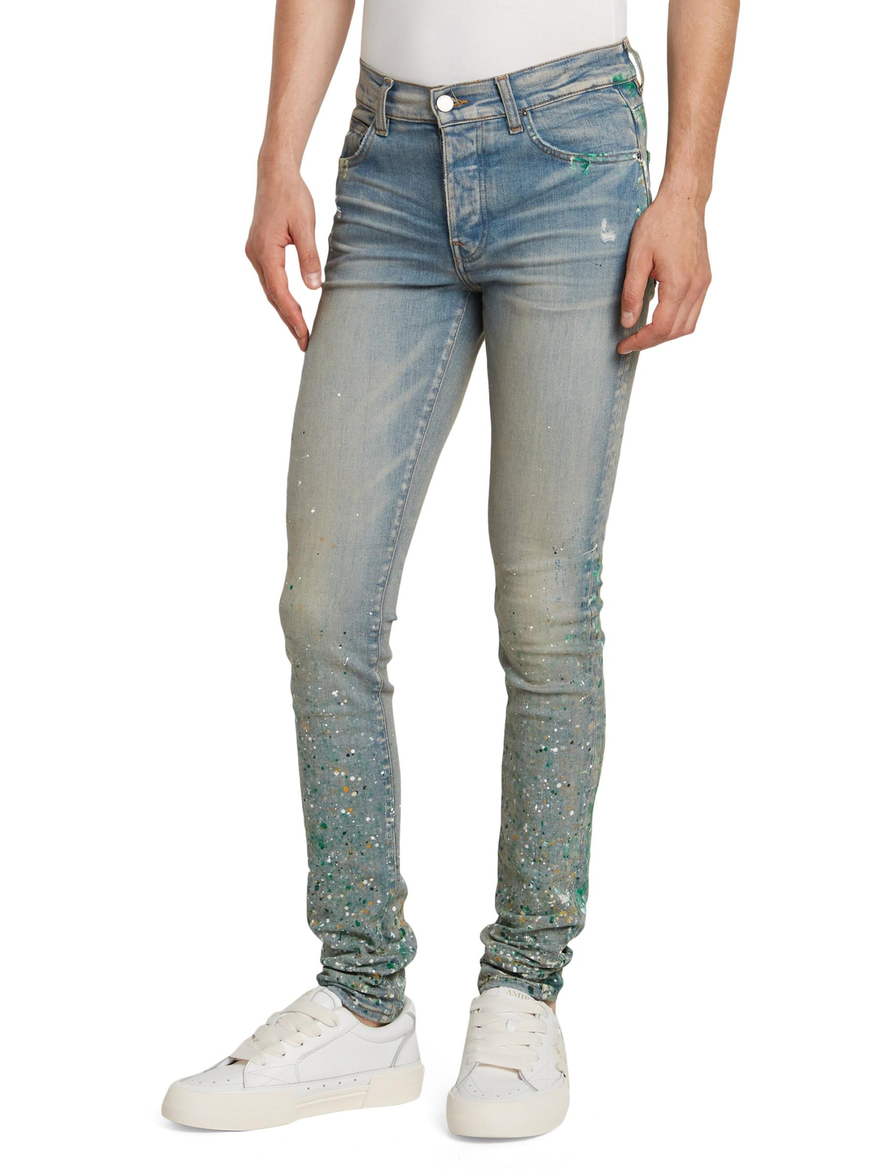 【ファッションに自信を】AMIRI ペインタースキニージーンズ Amiri - ペインター・ローライズ・スキニー・ジーンズ を