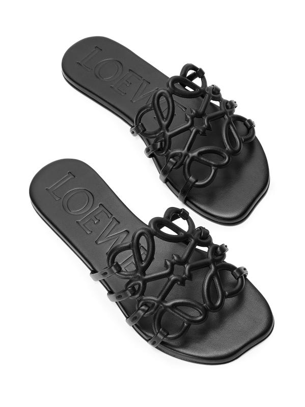 #3: شرائح بيتال أناجرام الجلدية - أسود