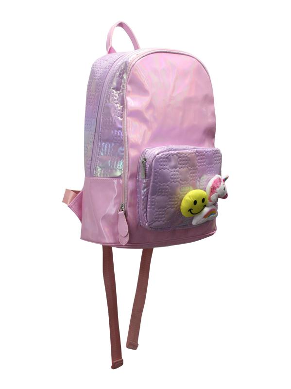 #2: حقيبة ظهر لامعة للفتيات - وردي