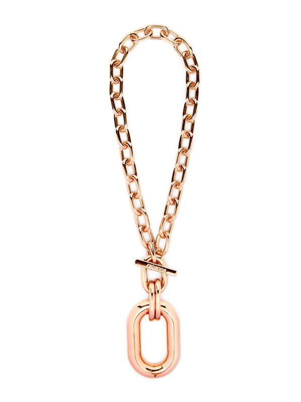 ネックレス・ペンダント Rabanne Necklace - Rabanne - Aluminum - Rose Gold Shop Rabanne - Preco Rose Goldtone Necklace | Saks Fifth