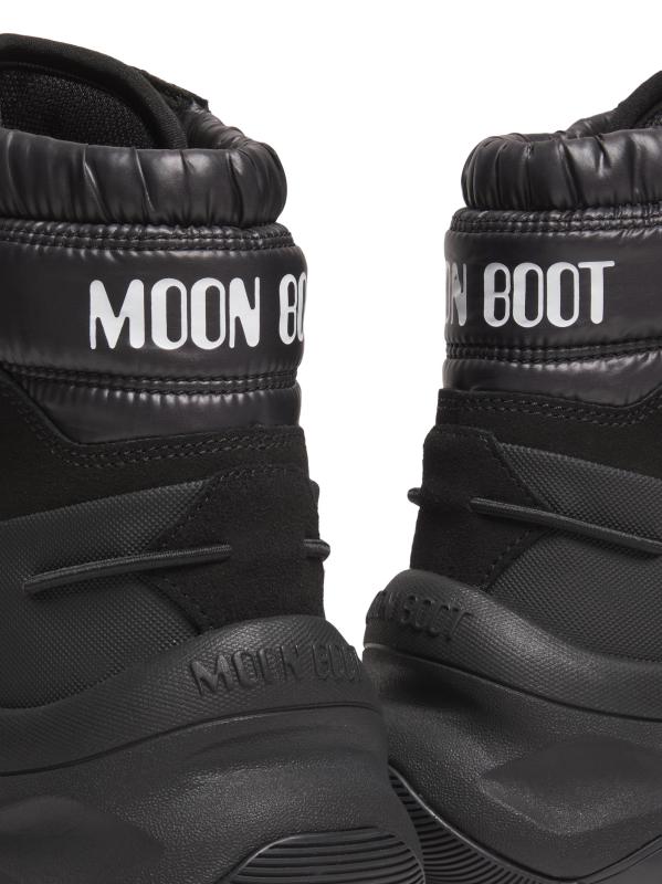 #6: حذاء Moon247 xLace متوسط الطول برقبة عالية - أسود