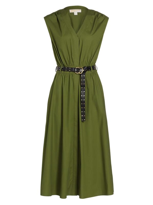 MICHAEL Michael Kors - コットン・ポプリン・ベルテッド MICHAEL Michael Kors - コットン・ポプリン・ベルテッド