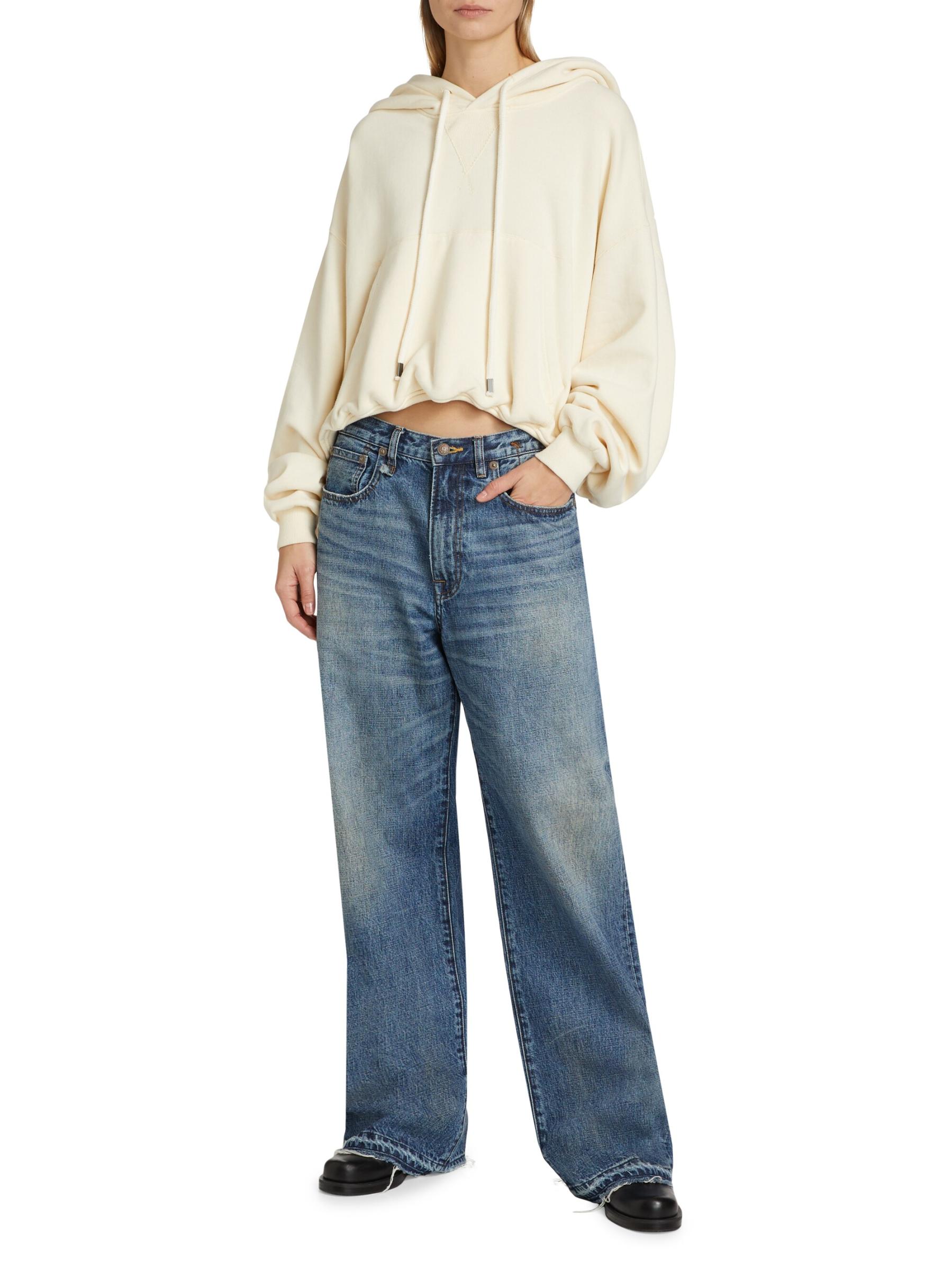 【関税込み】R13 ブルー Popover バルーン フーディ 251021M202004_1.jpg