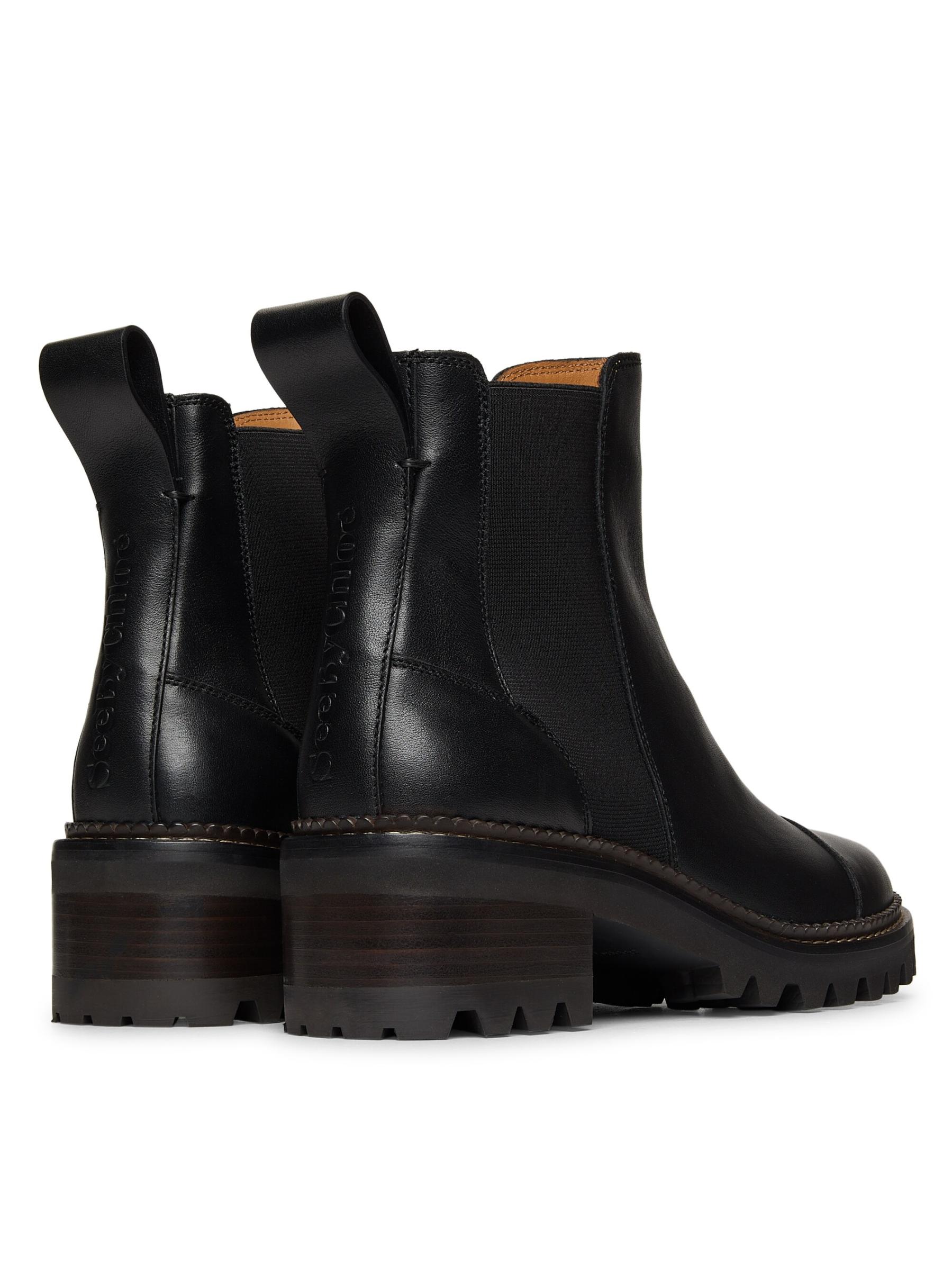 【関税込み】See by Chloe ベージュ Mallory チェルシーブーツ See By Chloé ウィメンズ ブーツ | SSENSE 日本