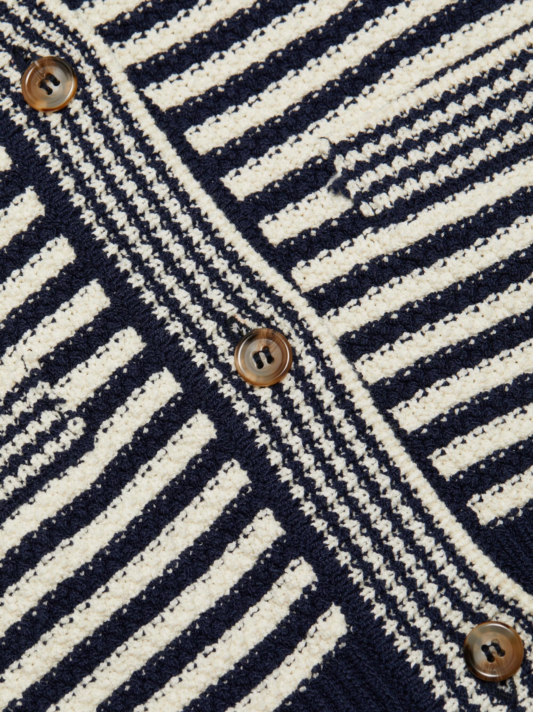Shop FRAME - Compact Stripe Cardigan | Saks Fifth Avenue Canada
