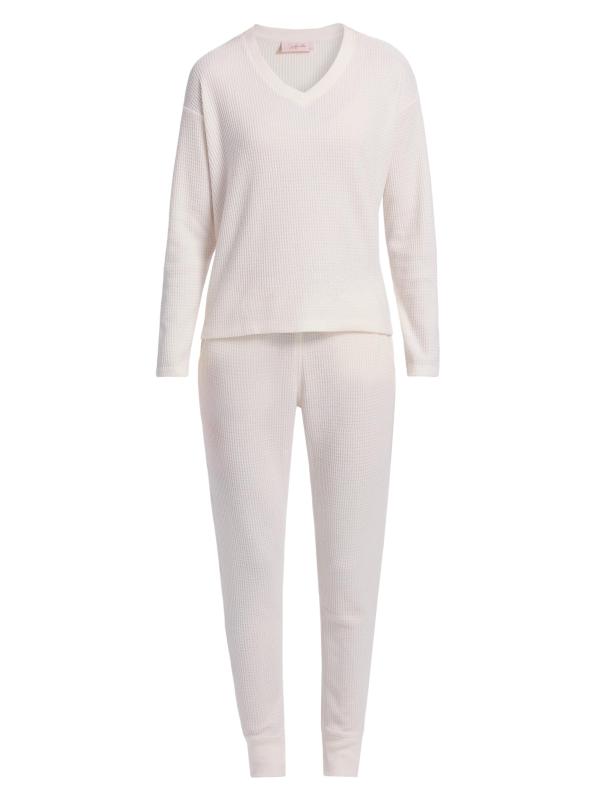 بيجامة وافل فائقة النعومة