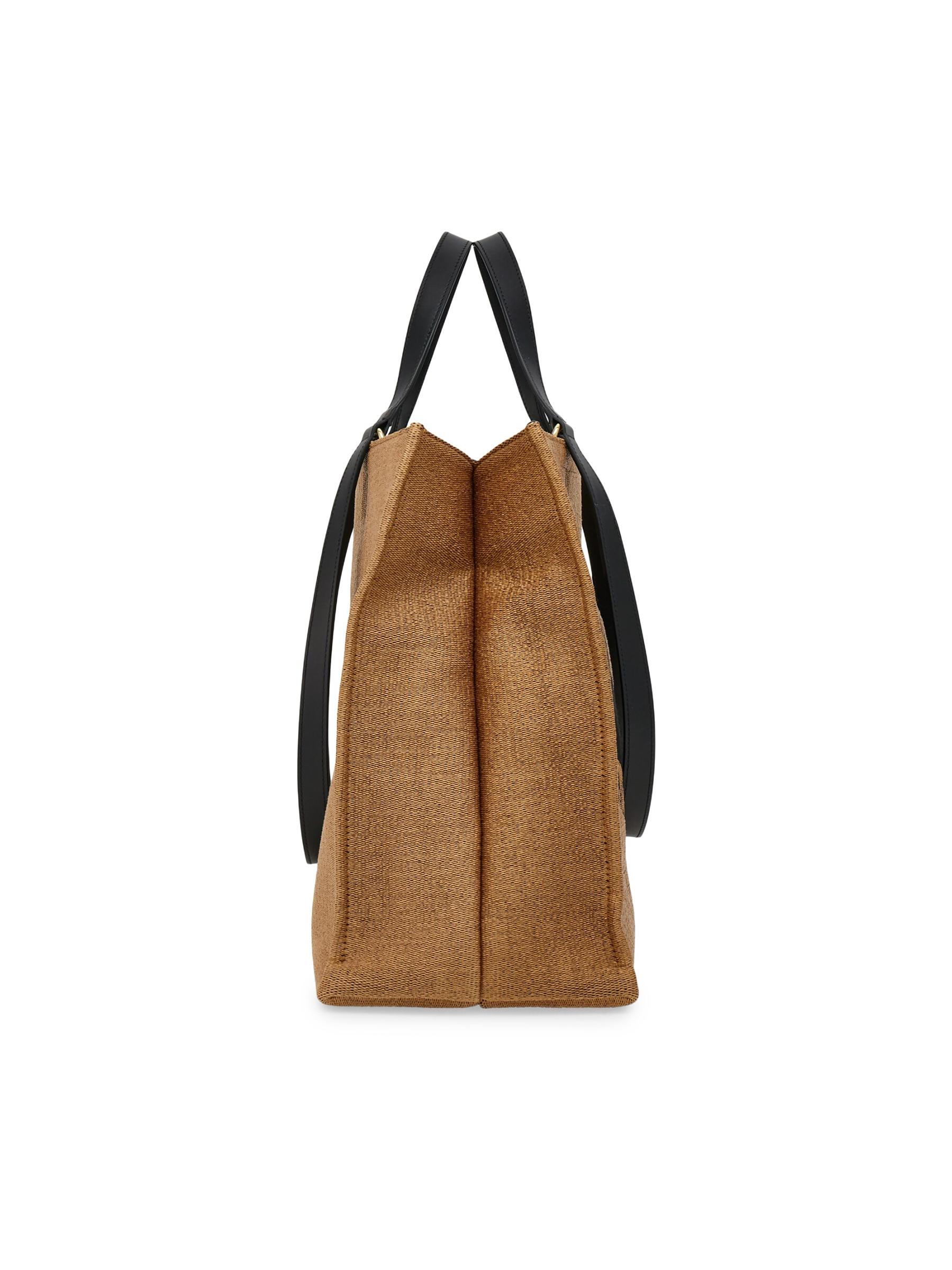 トートバッグ Salvatore Ferragamo Raffia Shopping Bag SALVATORE FERRAGAMO Raffia XL Studio Box Tote Natural