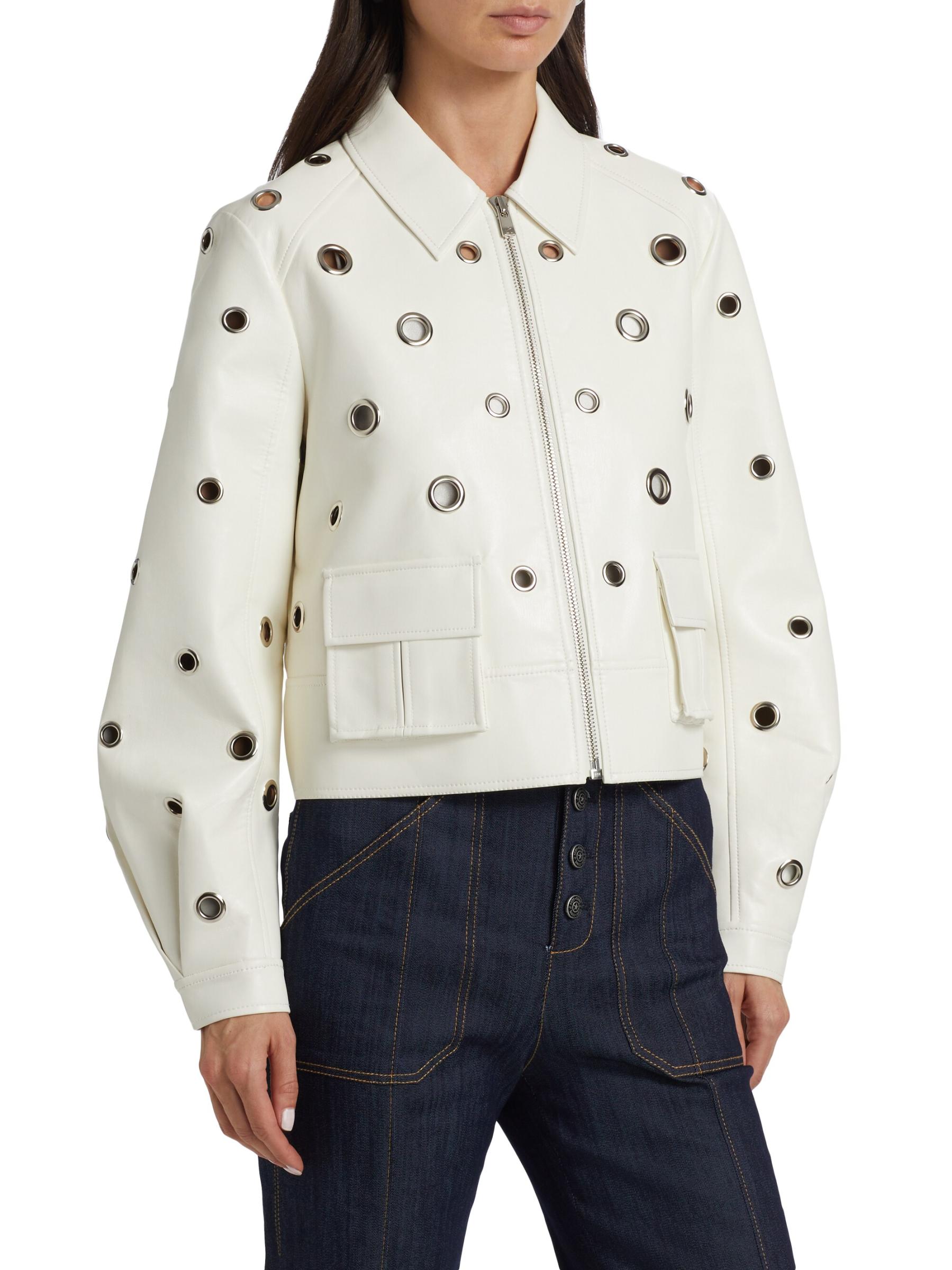 Harriet Faux-Leather Jacket