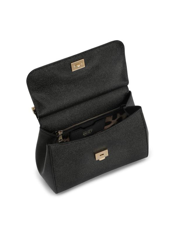 DOLCE&GABBANA - シシリーラージレザーハンドバッグ を