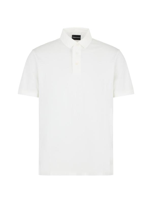 #1: قميص بولو آر بي جيرسي - أبيض