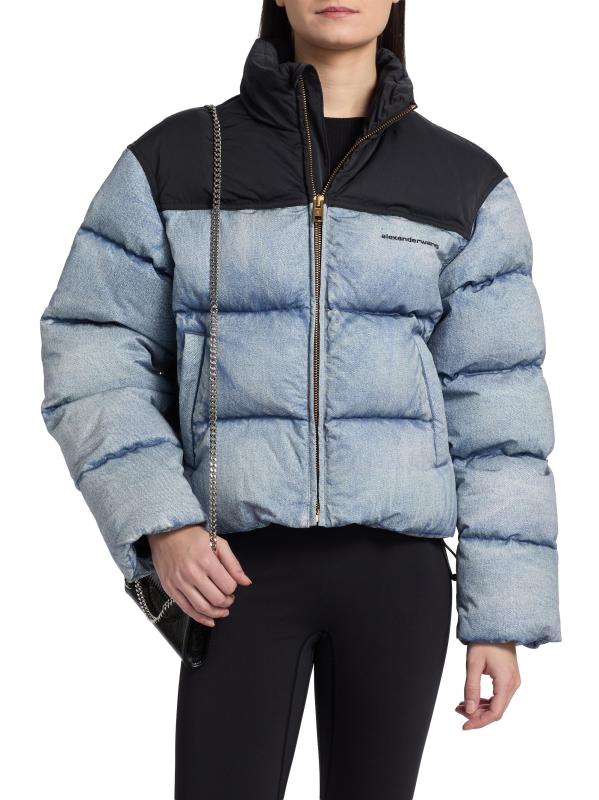 #2: جاكيت ترومب لاويل من الدنيم - أزرق أسود فاتح