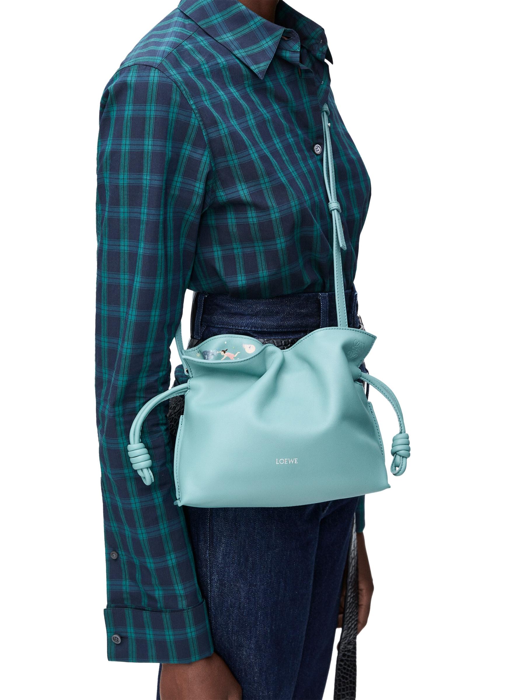【LOEWE/Suna Fujitaコラボ】Flamenco clutch mini squid bag LOEWE x Suna Fujita Mini Leather Flamenco Clutch Bag