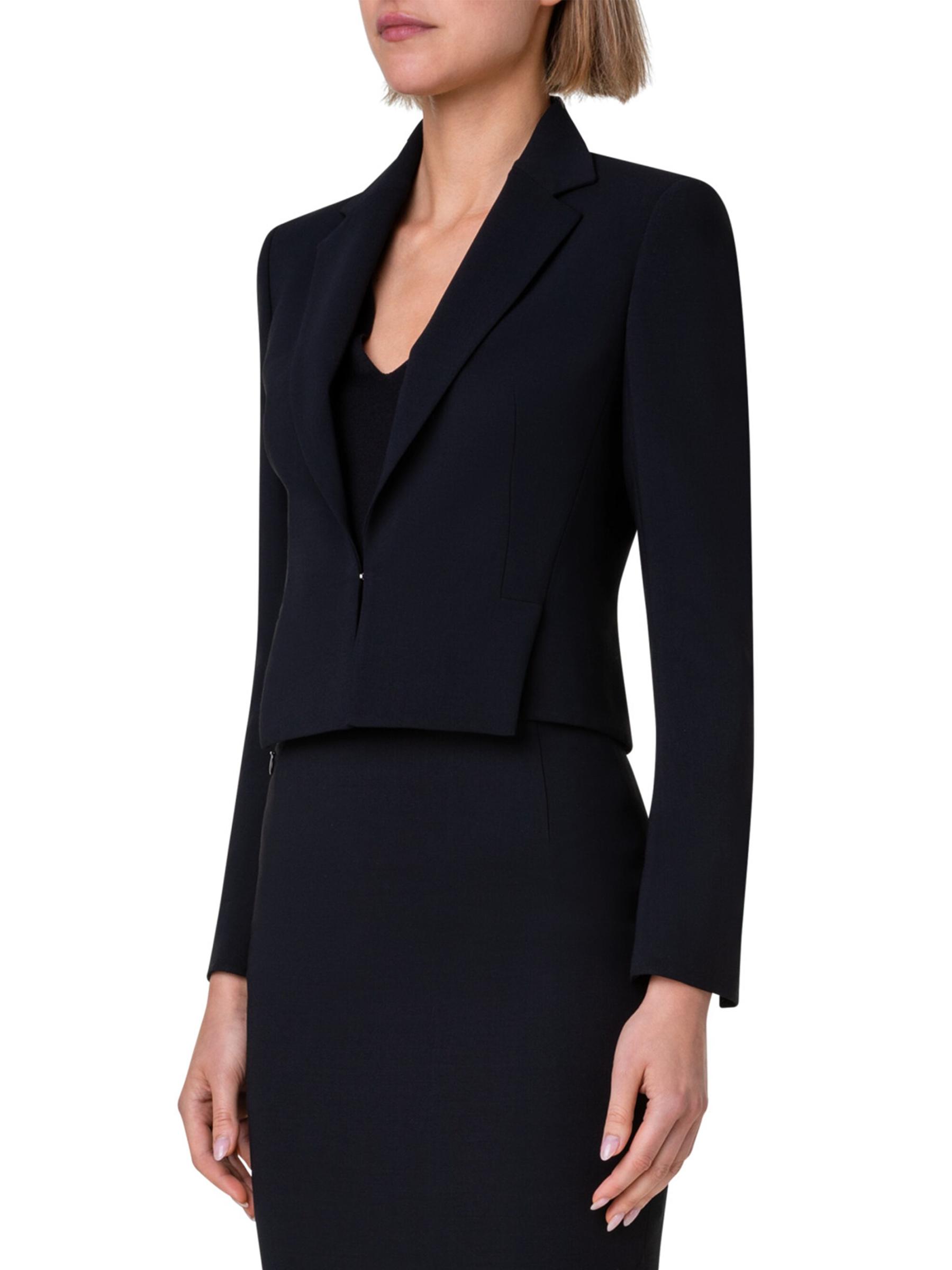 アクリス　AKRIS ダブルフェイス　コットンジャケット Cotton Silk Double-Face Jacket