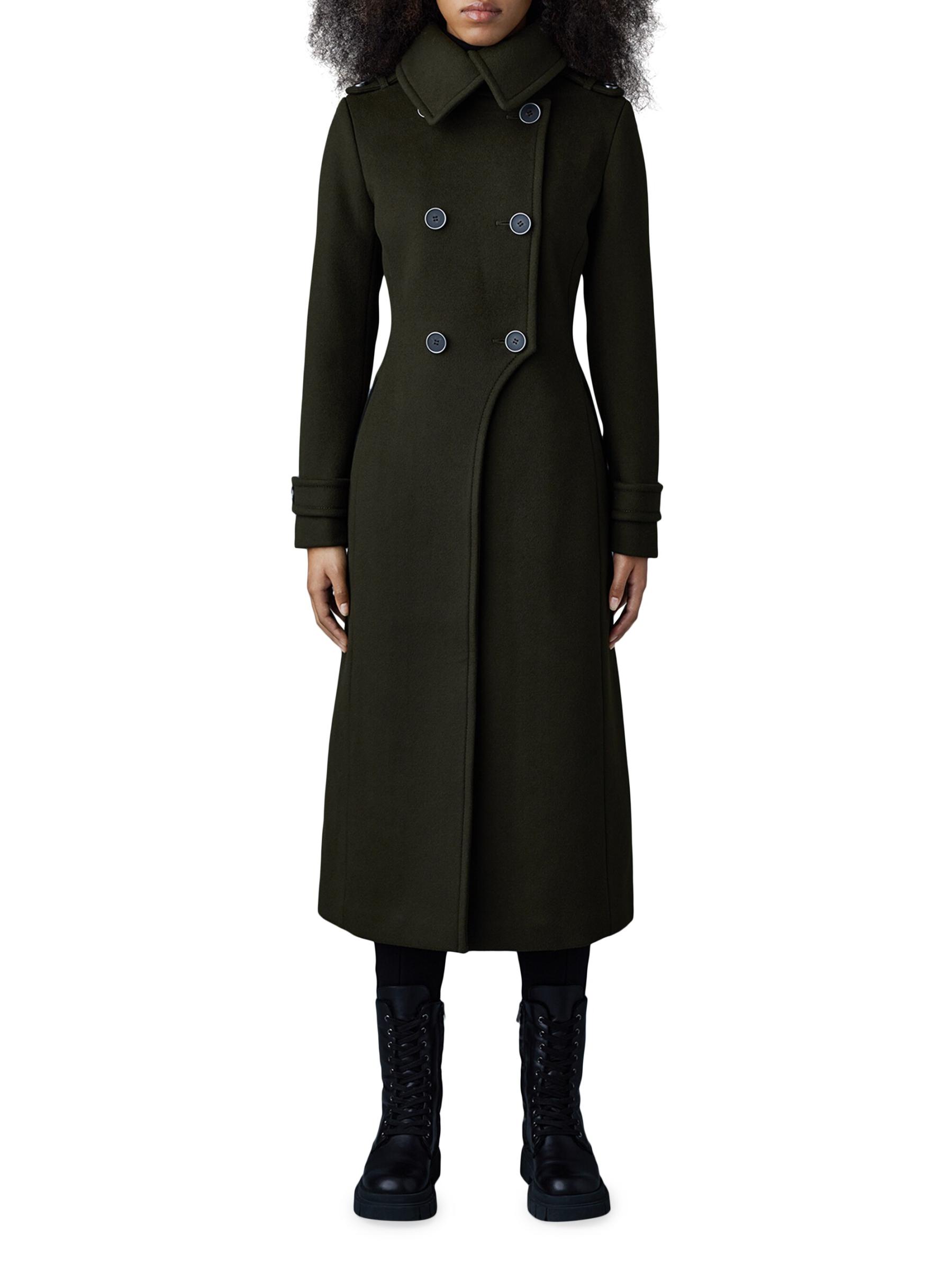 MACKAGE コート Elodie-Z Wool Peacoat ウール ピーコート Shop Mackage - Elodie-Z Wool Peacoat | Saks Fifth Avenue