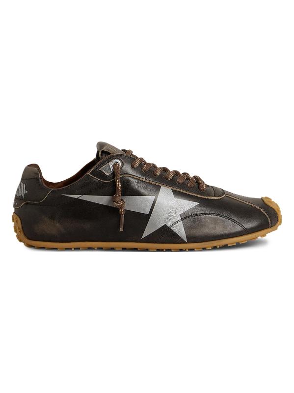 حذاء ماراثون M70 الجلدي برقبة قصيرة