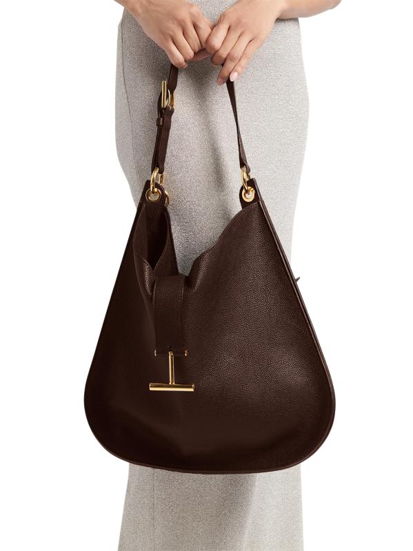 #2: حقيبة تارا الكبيرة من الجلد Hobo - إسبريسو