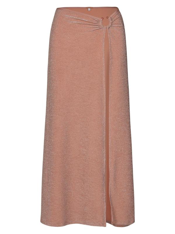 تنورة نويفو ديستينو متوسطة الطول لامعة