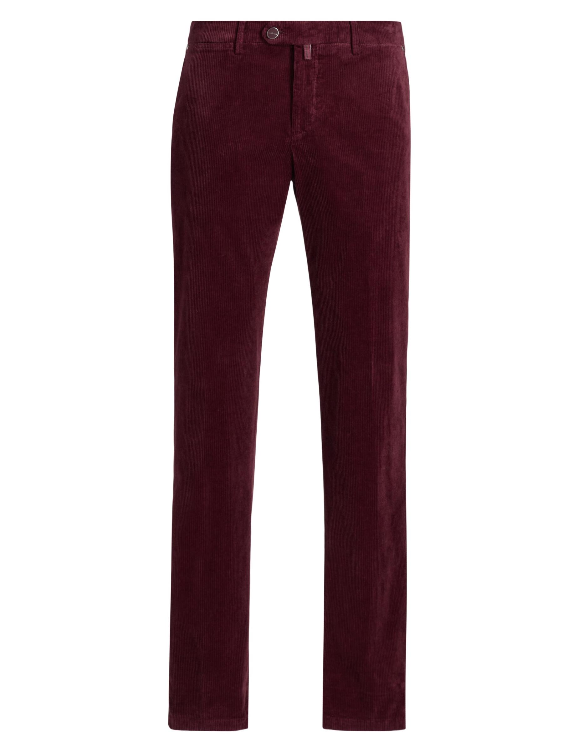 Kiton - コーデュロイ・テーパードレッグ・パンツ をオンライン