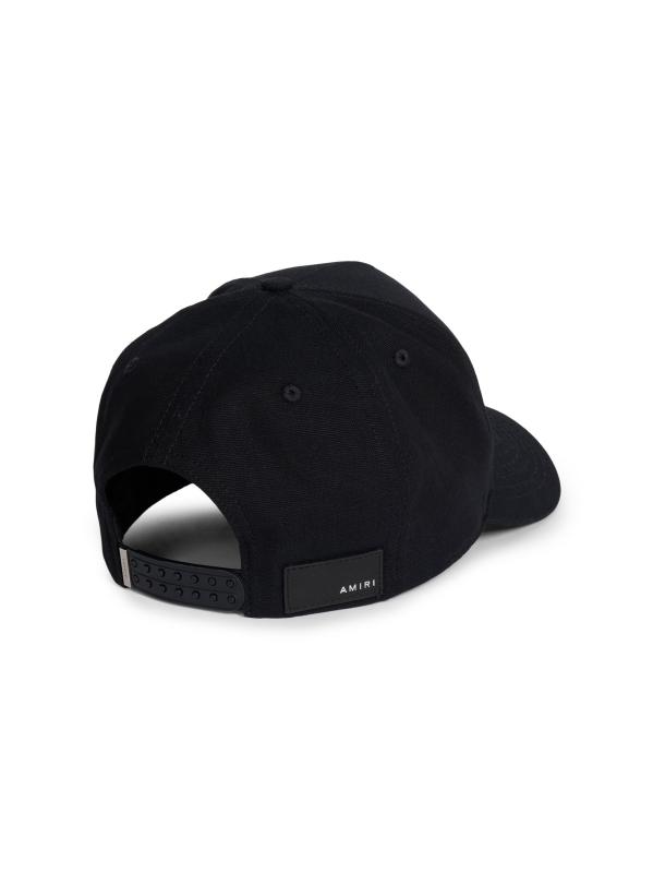 AMIRI ブラック キャップ MA CANVAS HAT AMIRI: ブラック MA Quad キャンバス キャップ | SSENSE 日本