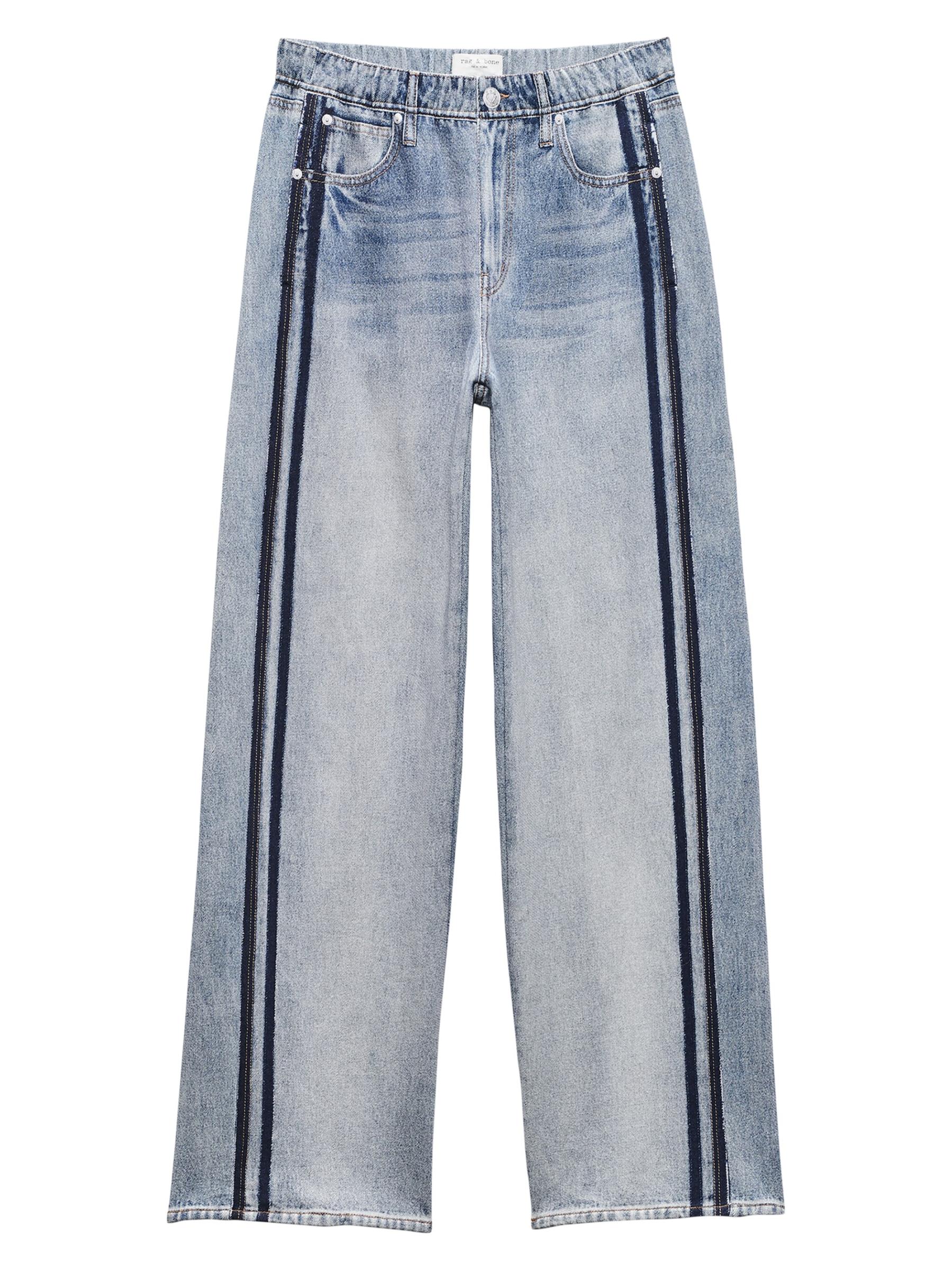 2025人気特価 & Rag Bone ミラマー・デニム・プリント・ワイドレッグ - パンツ