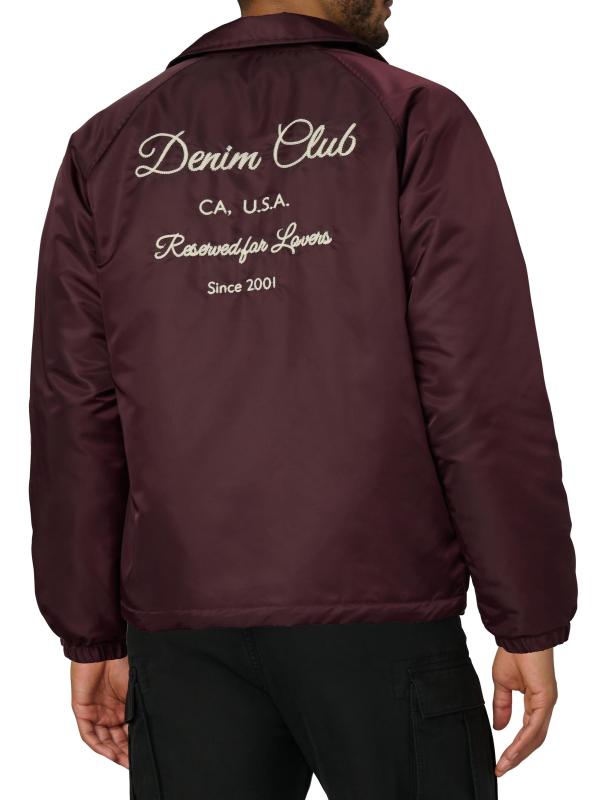 #4: جاكيت ساتين كوتش - نبيذ