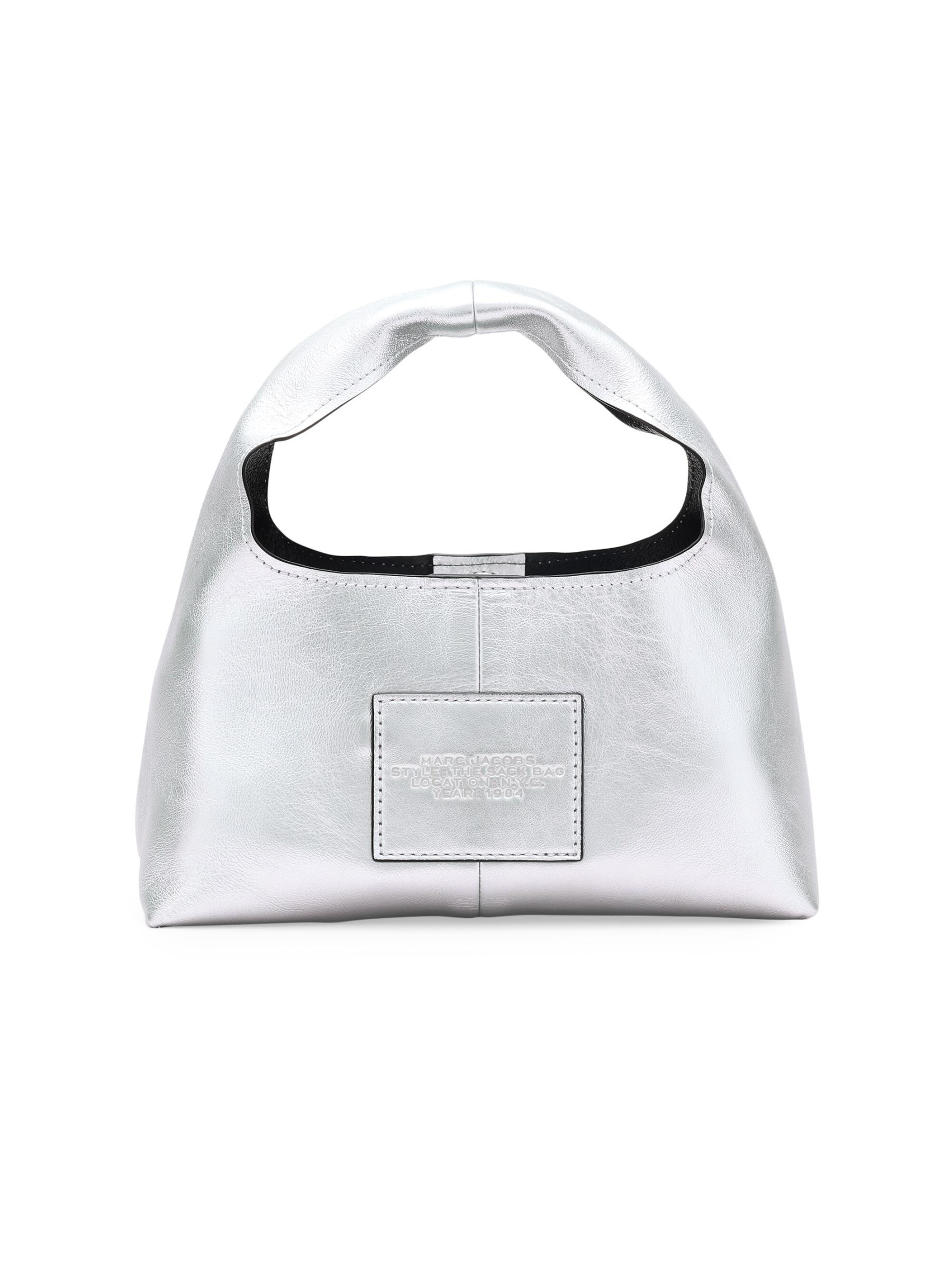 【MARC JACOBS】ミニサック メタリックバッグ 送関無料 Marc Jacobs - メタリックレザー・ミニサックバッグ を