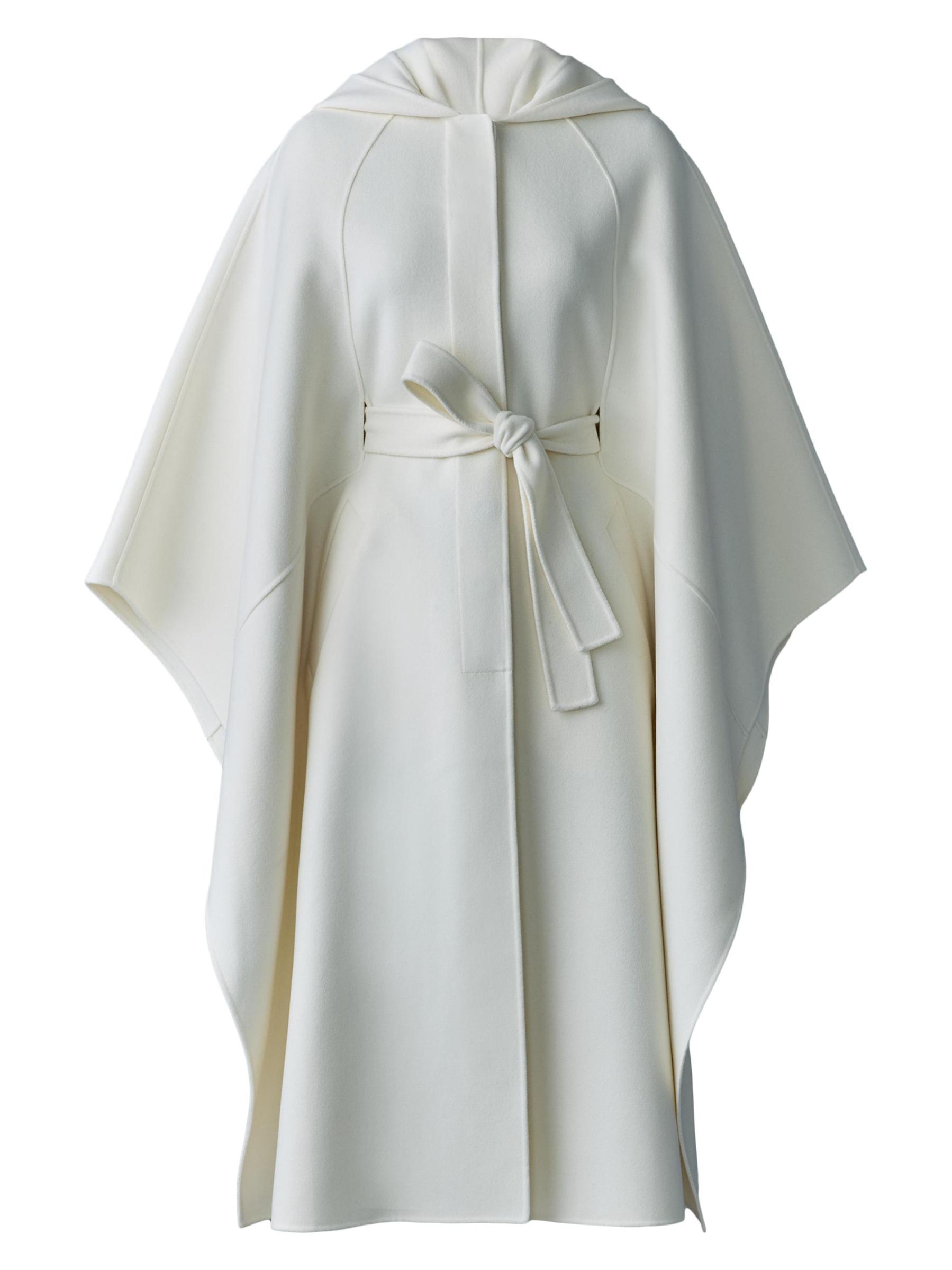 【YENN】DOUBLE FACE CAPE JACKET Oversized Double-Faced Cape Coat | Banana Republic