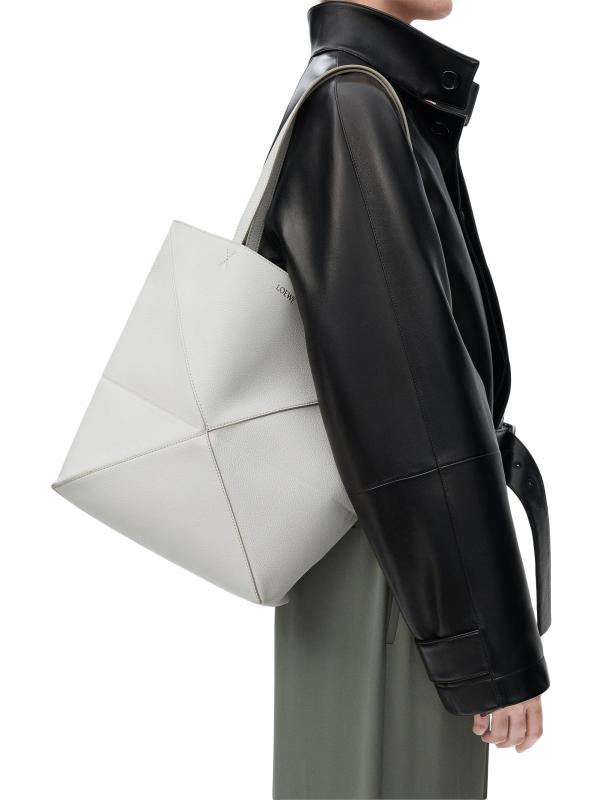 LOEWE パズルフォールドミディアムレザートート Loewe - ミディアム・パズル・フォールド・レザー・トートバッグ
