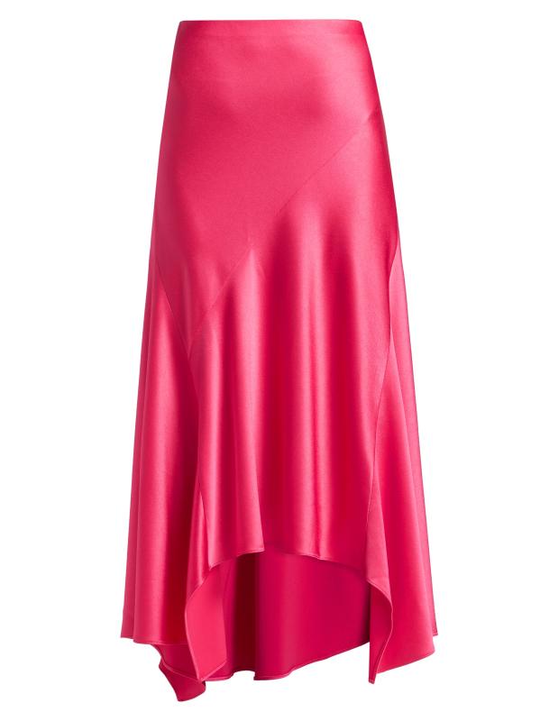 【Alice+Olivia】ROSA アシンメトリー ミディ スリップスカート Alice + Olivia - ローザ・アシンメトリー・スリップスカート を